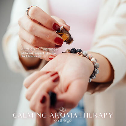 Lavastein-Perlenarmband mit ätherischem Öl - Yoga-Perlen-Armband mit Diffusor für ätherische Öle, ideal gegen Angst, Stress, hilft beim Entspannen - Tolles Geschenk für Frauen (Pink Jasper Lava) - https://amzn.to/485yvwk #perlenarmband #armband #beruhigend